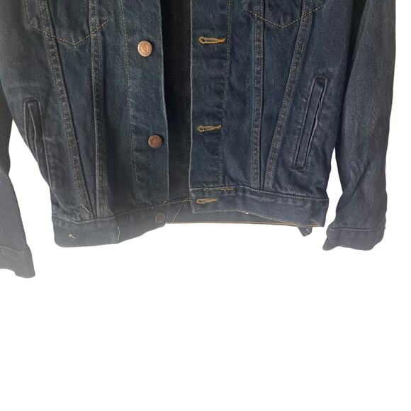 Bristol Blues Vintage 90s Size Medium Chore Denim Button Up Jacket - Picture 3 of 9